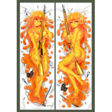 Plush Armory "Cosmi" Cosmoline Slime Monster Girl with Mosin Nagant Rifle Dakimakura